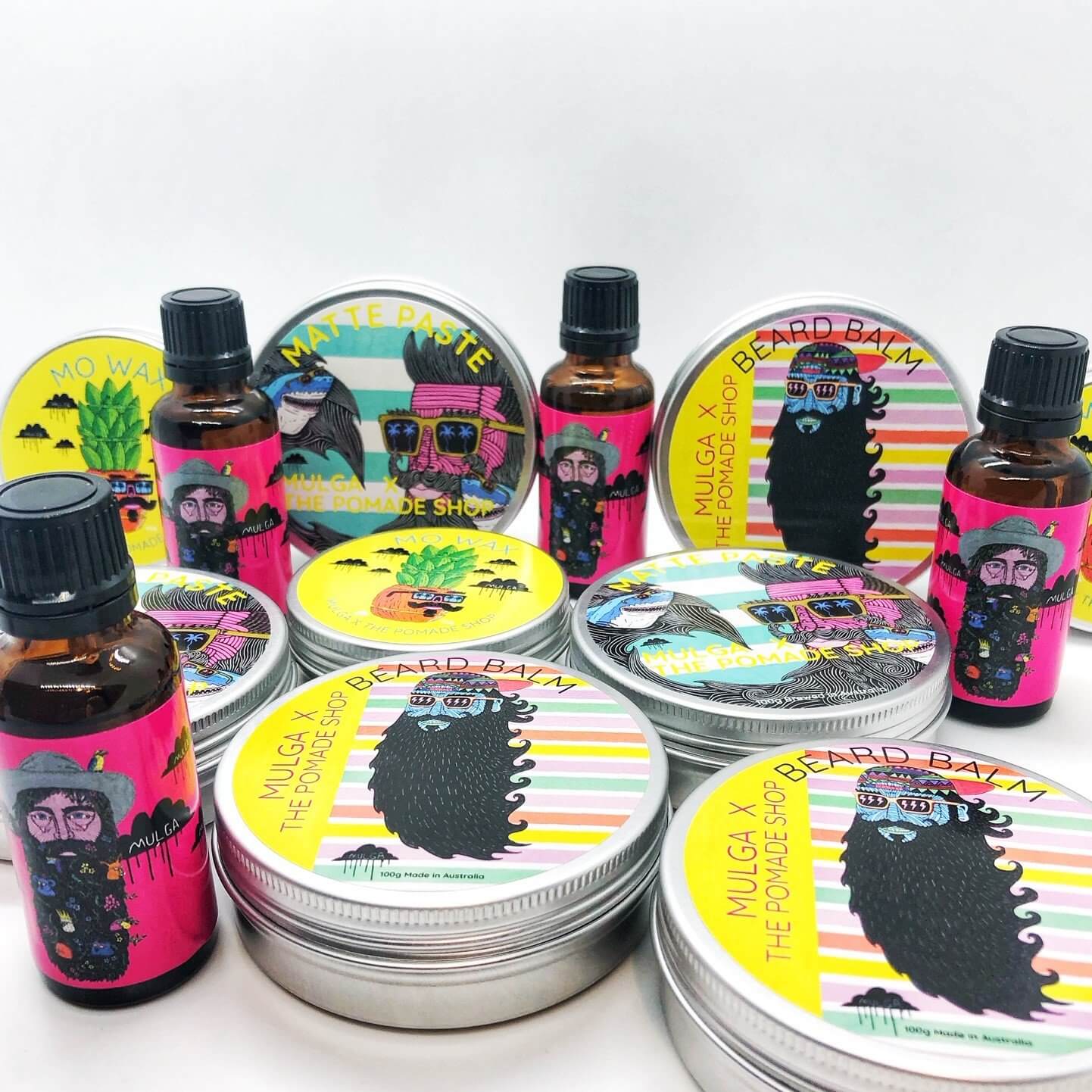 MULGA X THE POMADE SHOP COLLABORATION