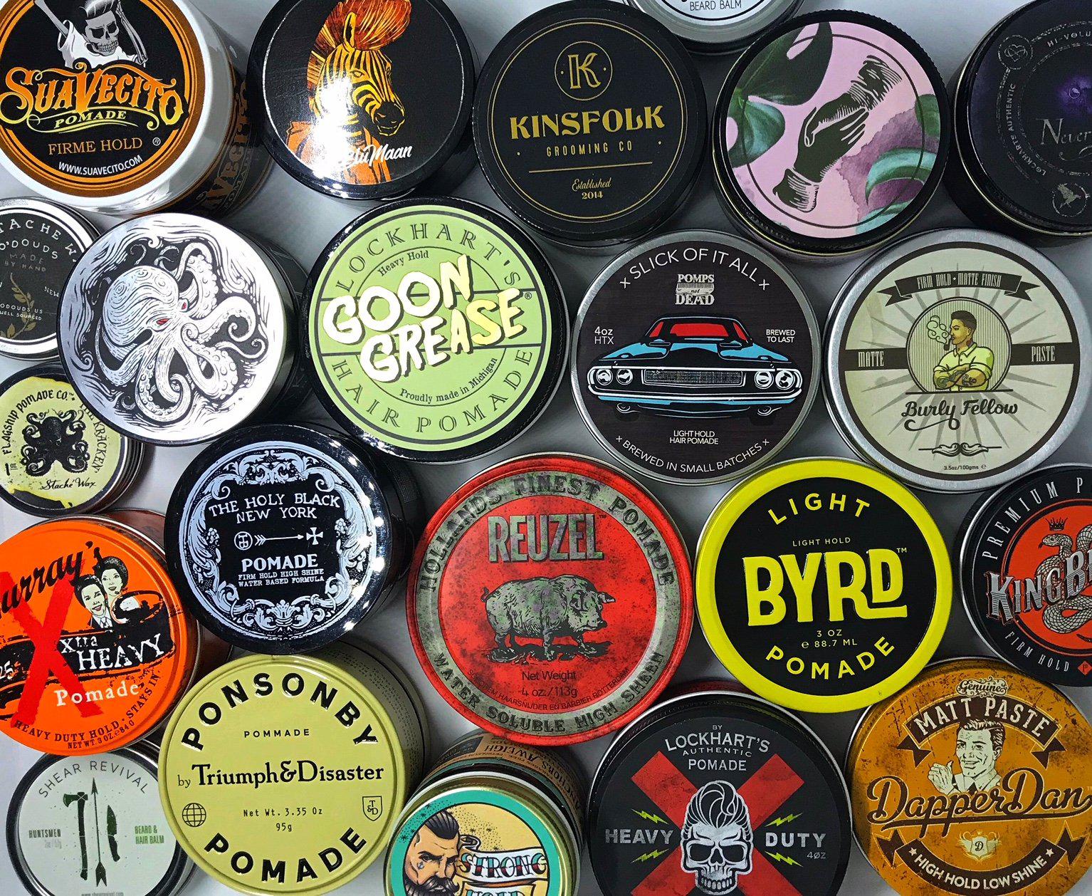 THE POMADE SHOP COLLABORATIONS