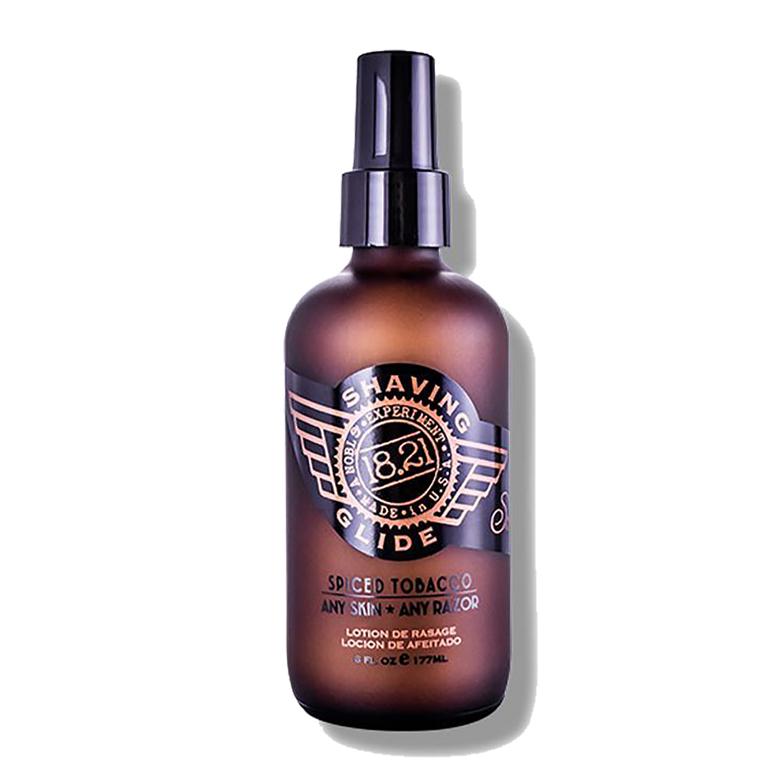 18.21 Man Made Shaving Glide Spiced Sweet Tobacco-The Pomade Shop