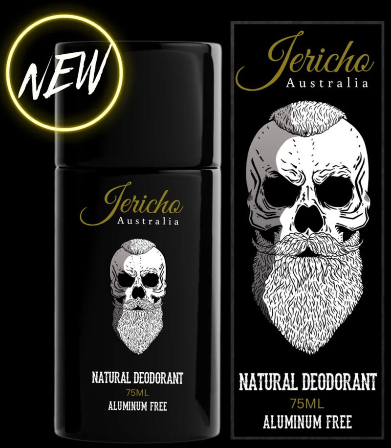 JERICHO NATURAL DEODORANT 75ML-The Pomade Shop