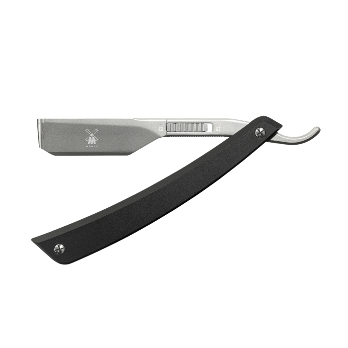 Muhle RMW6 Straight razor with changeable blade Black-The Pomade Shop
