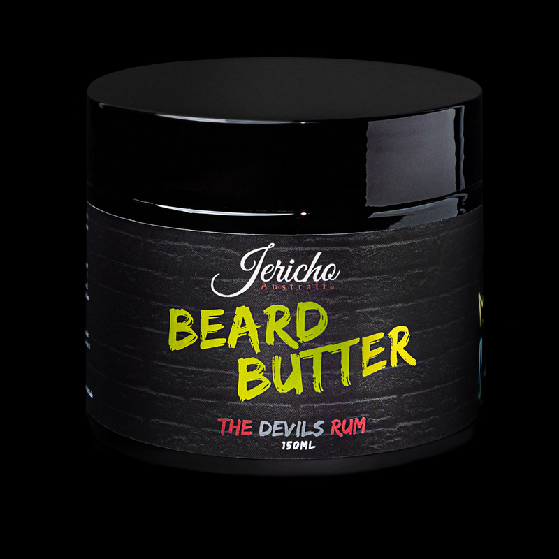 Jericho Beard Butter The Devils Rum KING SIZE 150ml-The Pomade Shop