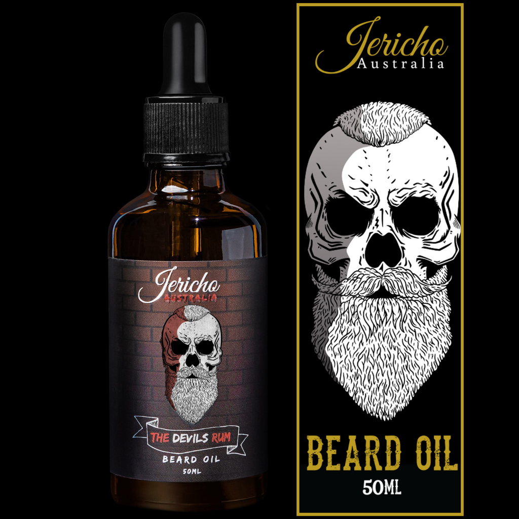 Jericho The Devils Rum Beard Oil 50ml-The Pomade Shop