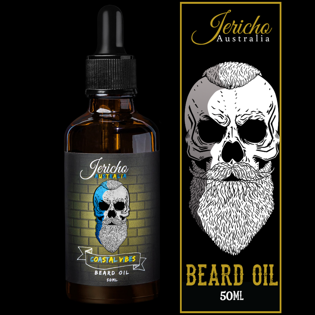 Jericho Coastal Vibes Beard Oil 50ml-The Pomade Shop