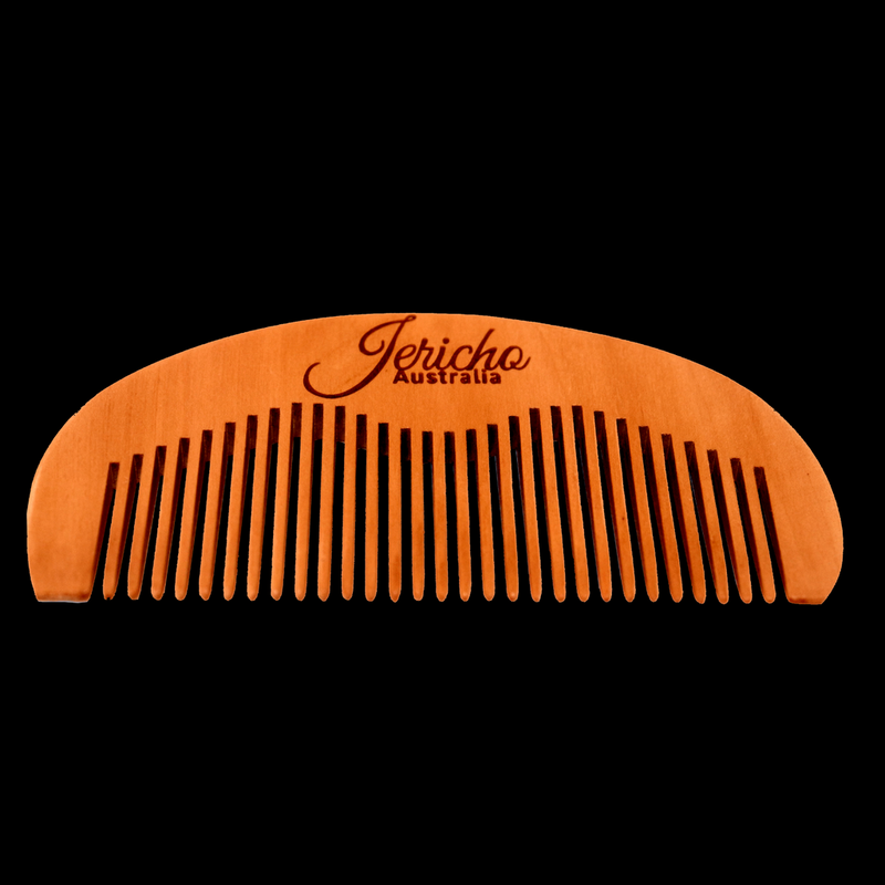 Jericho Wood Beard Comb-The Pomade Shop