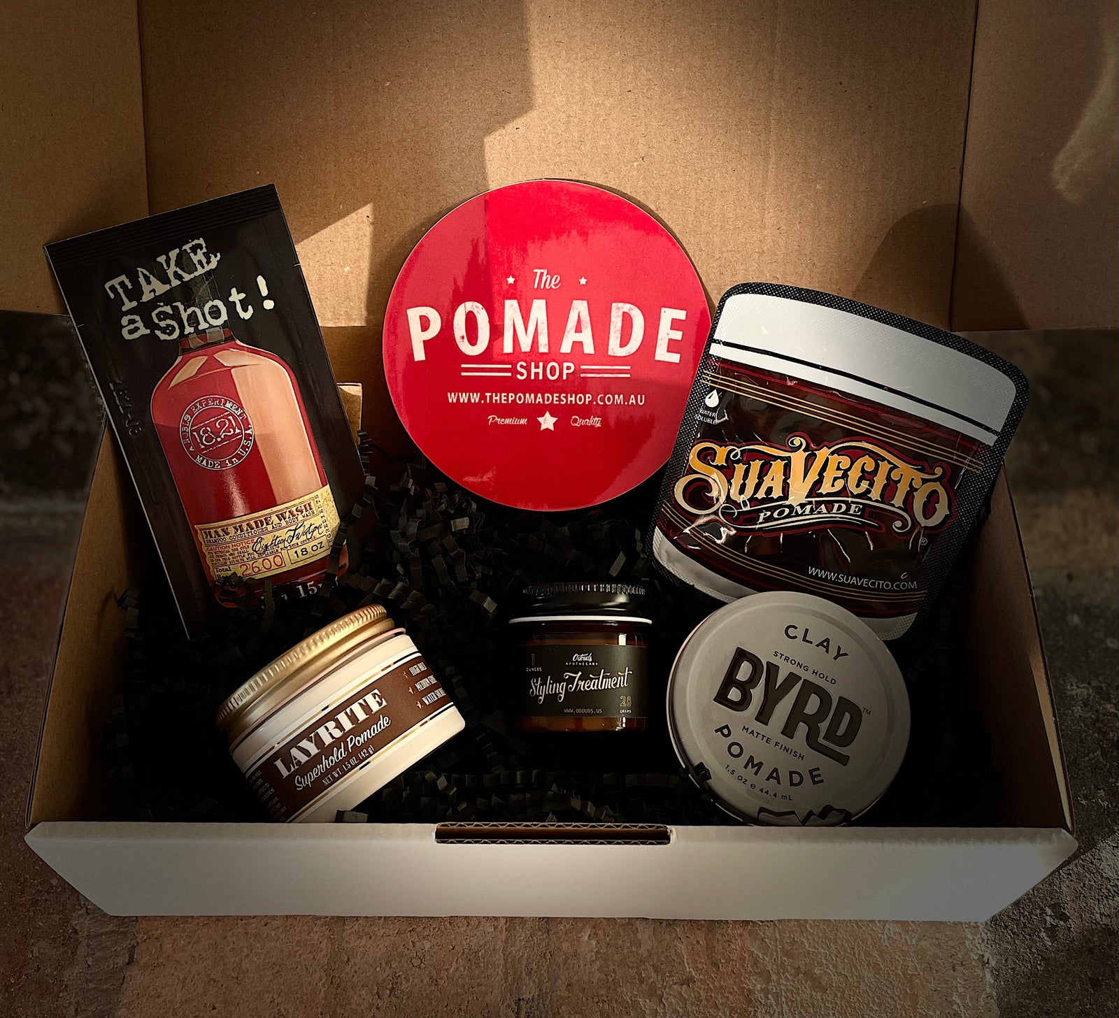* THE POMADE SHOP SAMPLE PACK *-The Pomade Shop