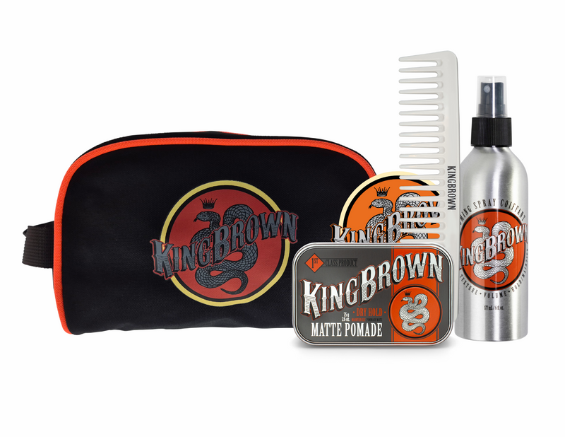 King Brown Grooming Kit-The Pomade Shop