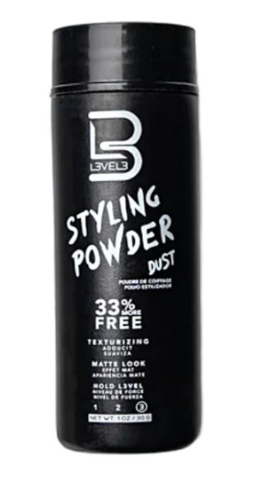 L3VEL3 Super Strong Styling Powder 30g-The Pomade Shop