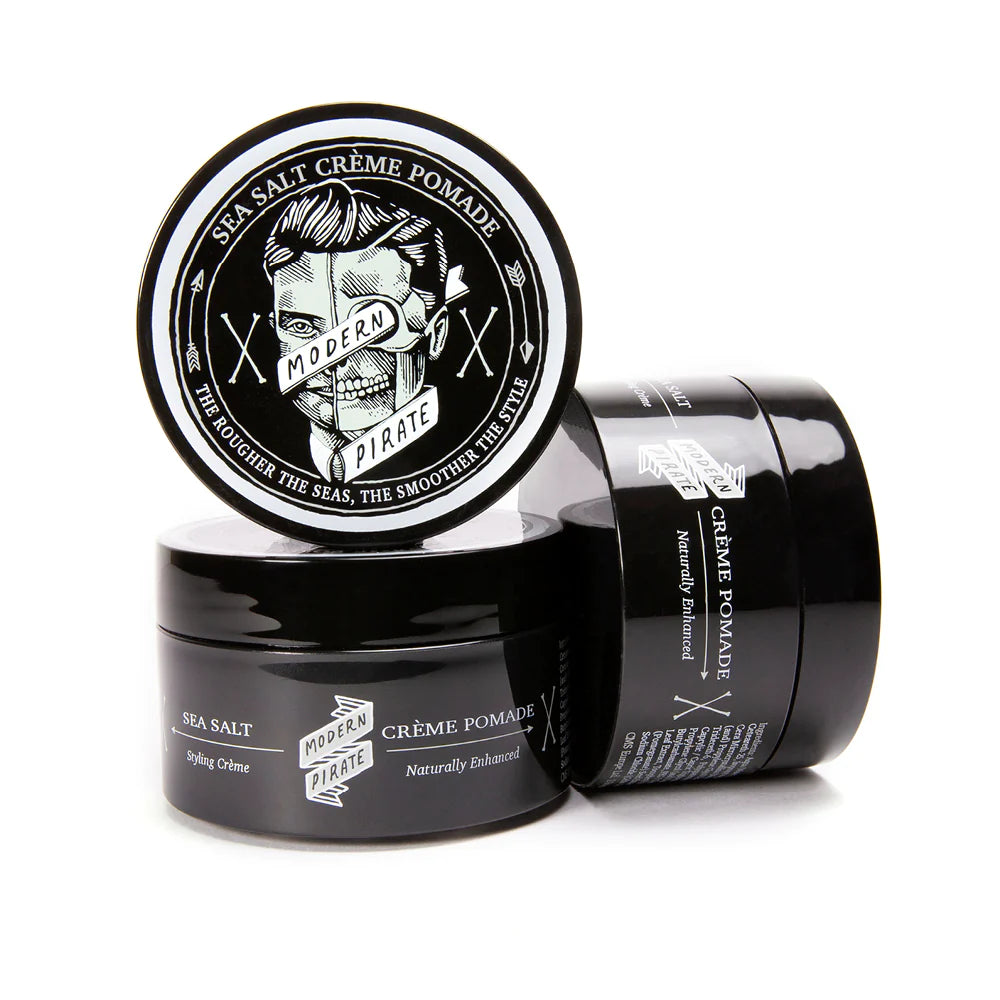 Modern Pirate Sea Salt Creme Pomade-The Pomade Shop