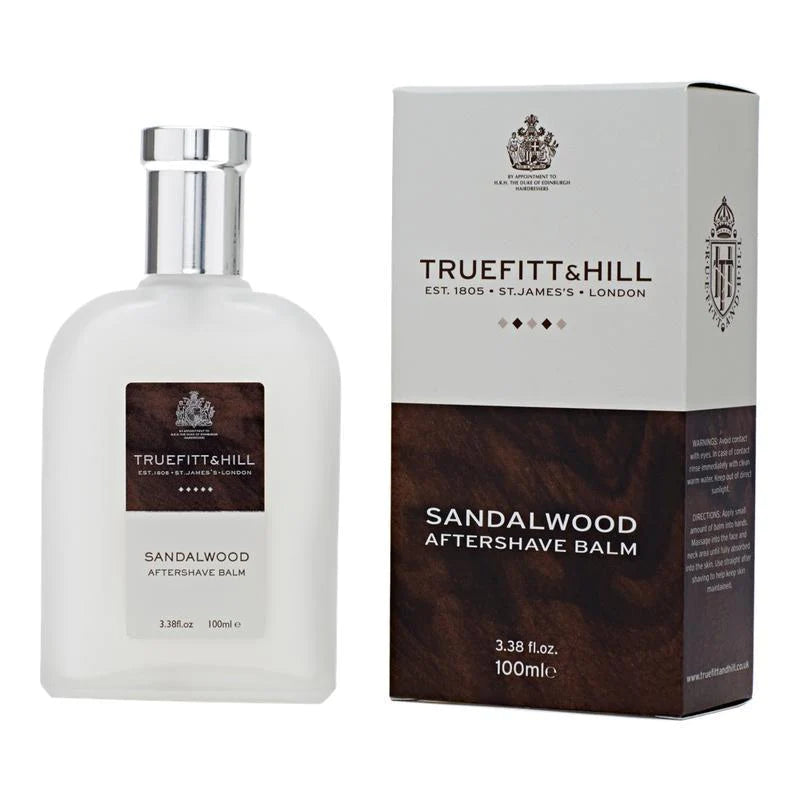 Truefitt & Hill Sandalwood Aftershave Balm 100ml-The Pomade Shop