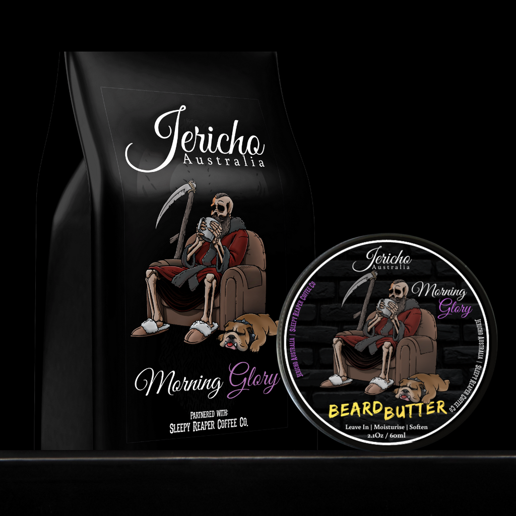 Jericho Morning Glory Coffee & Beard Butter Combo-The Pomade Shop
