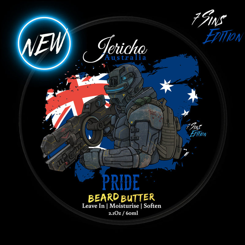 Jericho Beard Butter Pride 60ml 7 Sins Edition-The Pomade Shop