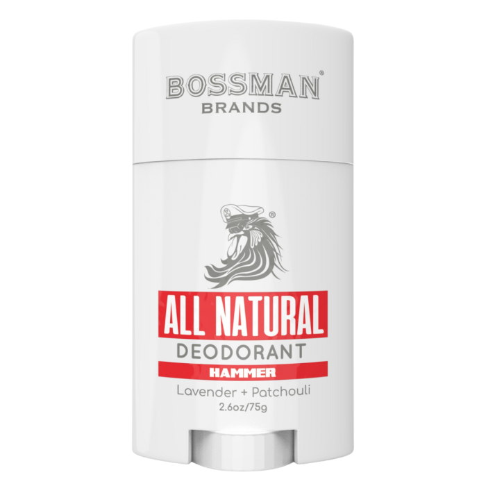 Bossman All Natural Deodorant Hammer 75g-The Pomade Shop