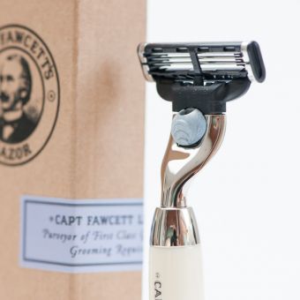 Captain Fawcett Handcrafted Mach 3 Razor-The Pomade Shop