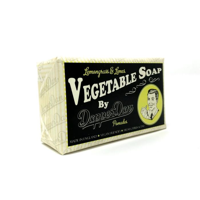 Dapper Dan Lemongrass & Limes Vegetable Soap-The Pomade Shop