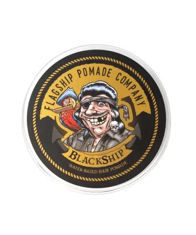 Flagship Black Ship Water Based Pomade-The Pomade Shop