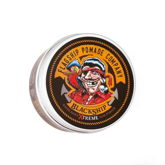 Flagship BlackShip Xtreme Water Based Pomade-The Pomade Shop