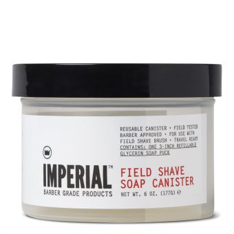 Imperial Field Shave Soap Canister - 177g-The Pomade Shop