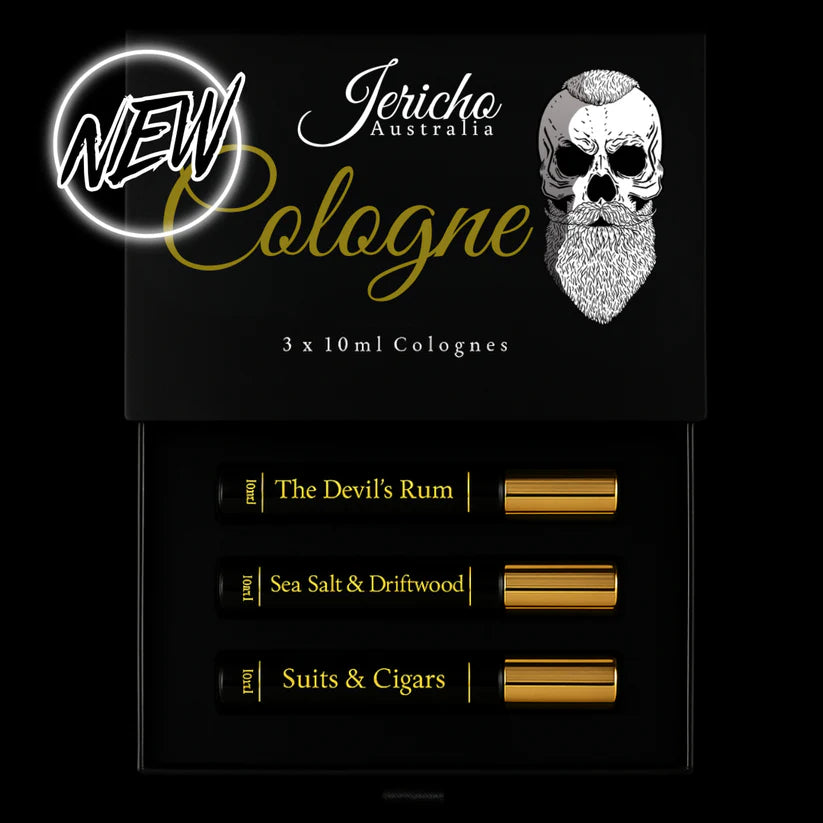 Jericho Australia Cologne Spray 10ml 3 Pack-The Pomade Shop