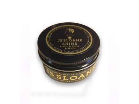 JS Sloane Black Shoe Shine-The Pomade Shop
