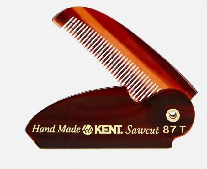 Kent Folding Beard and Mo Comb 87T