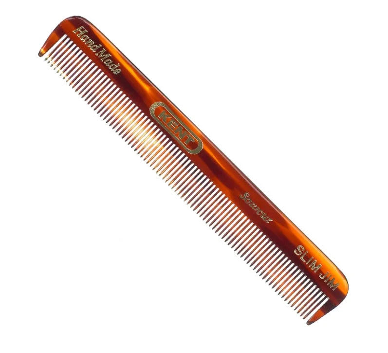 Kent Handmade 119mm Men's Pocket Comb Fine Hair SLIM JIM