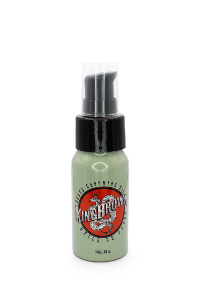 King Brown Beard Grooming Oil