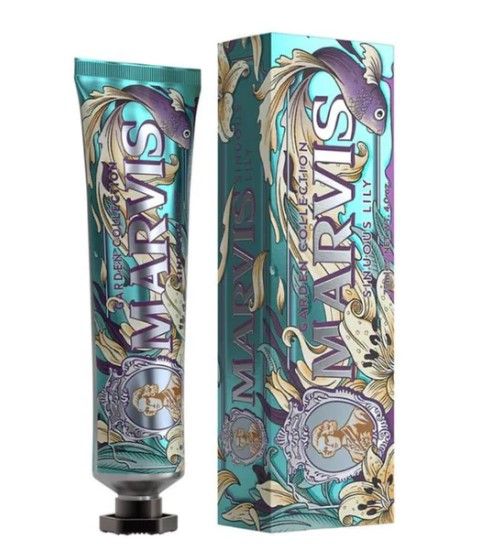 MARVIS Garden Collection Sinuous Lily Toothpaste 75ml-The Pomade Shop