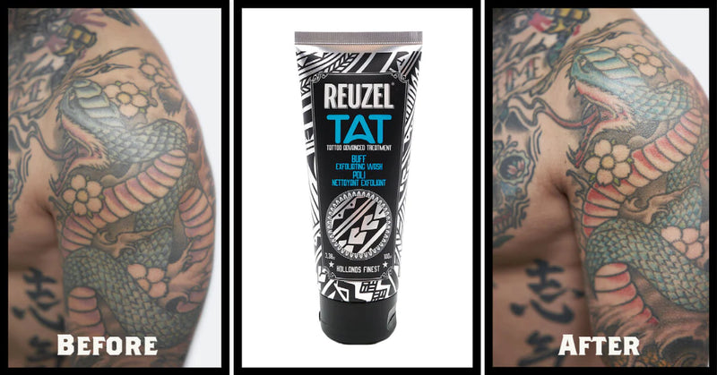 Reuzel BUFF Exfoliating Wash Gentle Tattoo Cleanser