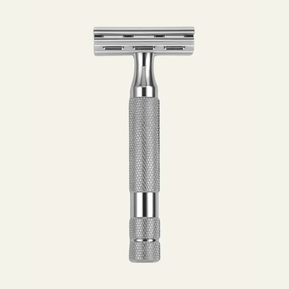Rockwell 6C Safety Razor White Chrome Classic Handle PRE ORDER-The Pomade Shop