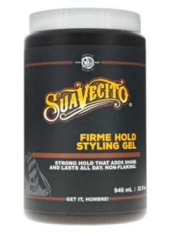 Suavecito Firme Hold Styling Gel 946ml-The Pomade Shop