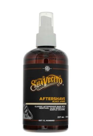 Suavecito Black Amber Aftershave 237ml-The Pomade Shop
