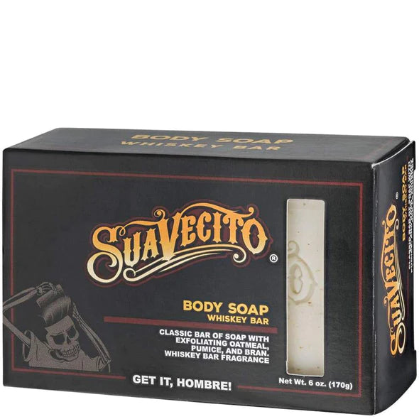 Suavecito BODY SOAP WHISKEY BAR 170g-The Pomade Shop