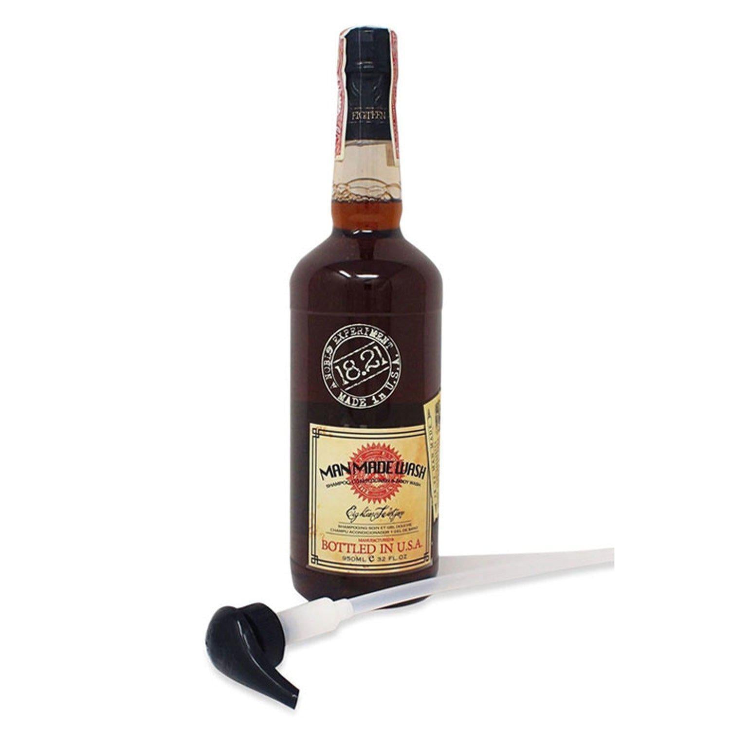 18.21 Man Made Wash Tobacco 950ml-The Pomade Shop