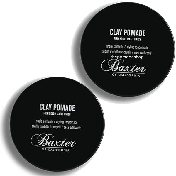 BAXTER OF CALIFORNIA CLAY DUO 2 x Pomade-The Pomade Shop