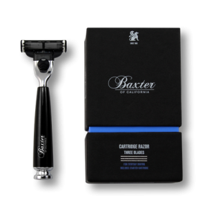 Baxter of California Three Blade Cartridge Razor - Black-The Pomade Shop