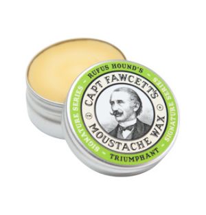 Captain Fawcett Rufus Hound's Triumphant Moustache Wax - 15ml-The Pomade Shop