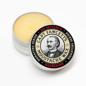 Captain Fawcett Sid Sottung Barberism Moustache Wax - 15ml-The Pomade Shop