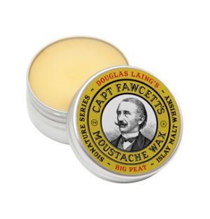 Captain Fawcett Douglas Laing's Big Peat Moustache Wax - 15ml-The Pomade Shop