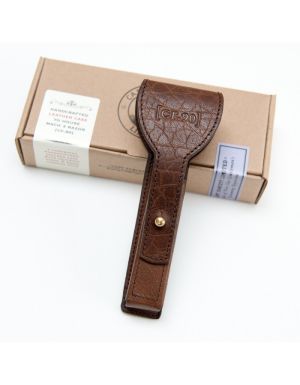 Captain Fawcett Handcrafted Leather Case for Mach 3 Razor-The Pomade Shop