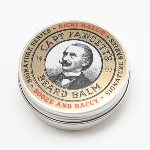 Captain Fawcett's Ricki Hall Booze & Baccy Beard Balm 60ml-The Pomade Shop