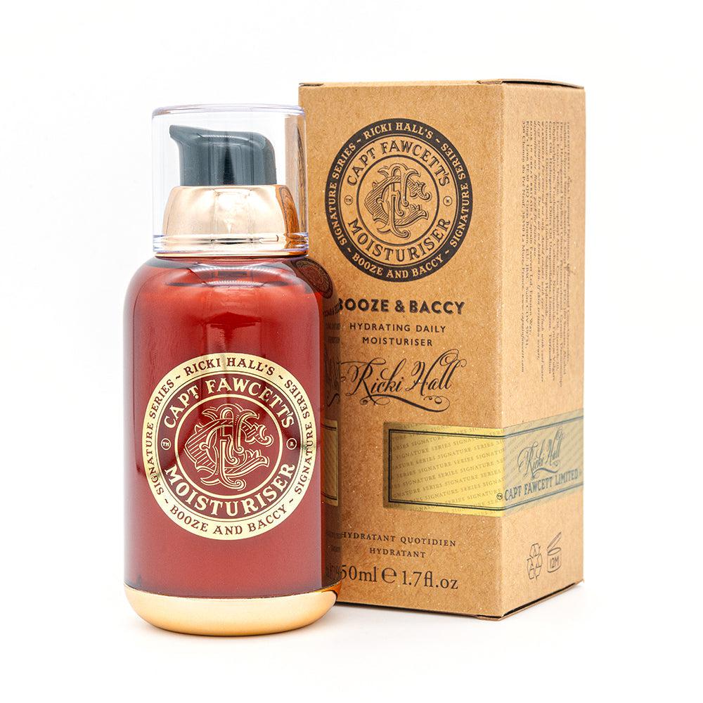 Captain Fawcett Ricki Hall's Booze & Baccy Moisturiser 50ml-The Pomade Shop