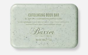 Baxter of California Exfoliating Body Bar Cedarwood & Oakmoss– 198g-The Pomade Shop