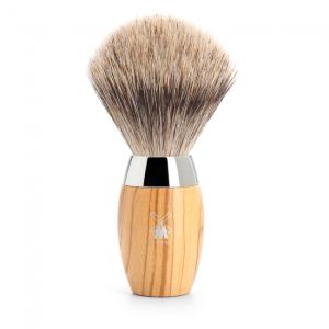 Muhle 281 H 870 Kosmo Fine Badger Hair Shaving Brush Olive Wood-The Pomade Shop