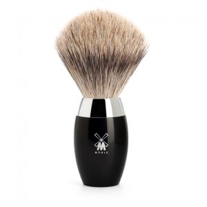 Muhle Kosmo 281 K 876 Fine Badger Hair Shaving Brush – Black Resin-The Pomade Shop