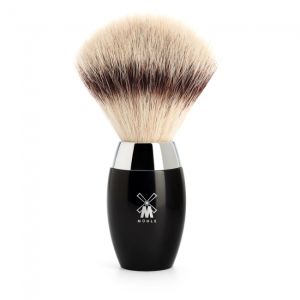 Muhle Kosmo 31 K 876 Silvertip Fibre® Shaving Brush – Black Resin-The Pomade Shop