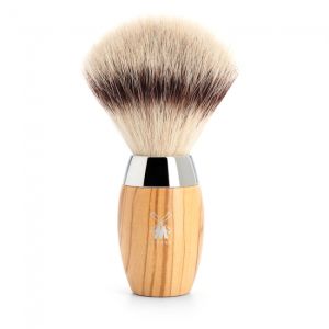 Muhle Kosmo 31 H 870 Silvertip Fibre® Shaving Brush – Olive Wood-The Pomade Shop