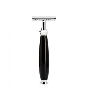 Muhle Purist R 56 SR Closed Comb Safety Razor – Black Resin-The Pomade Shop
