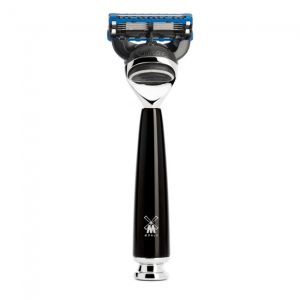 Muhle Rytmo R 226 F Razor – Fusion – Black Resin-The Pomade Shop