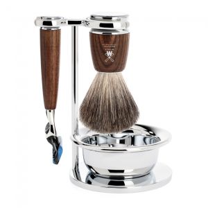 Muhle Rytmo S 81 H 220 SF 4 Piece Shaving Set – Steamed Ash-The Pomade Shop
